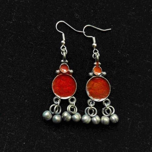 1r Sunset Circle Drop Earrings