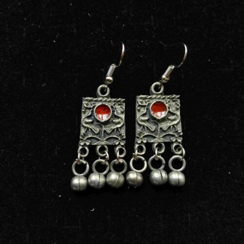 Kritika Bloom Danglers Red