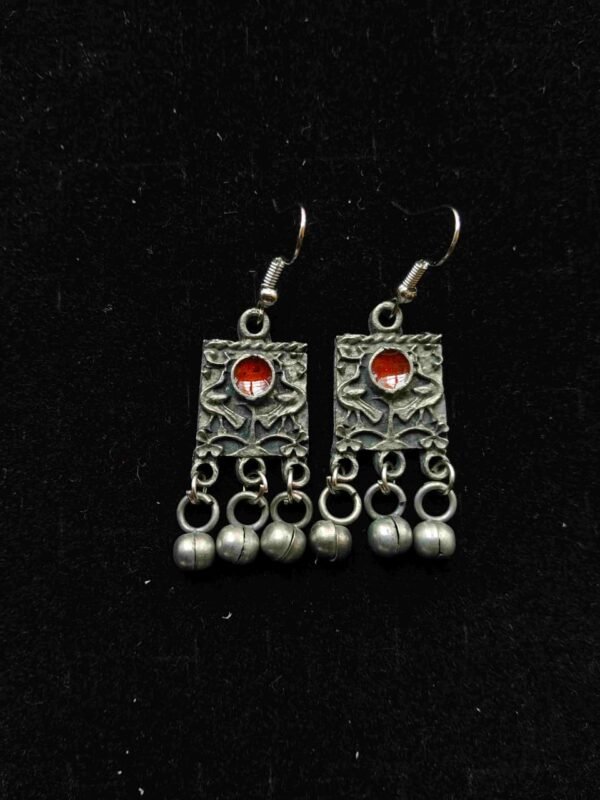 Kritika Bloom Danglers Red