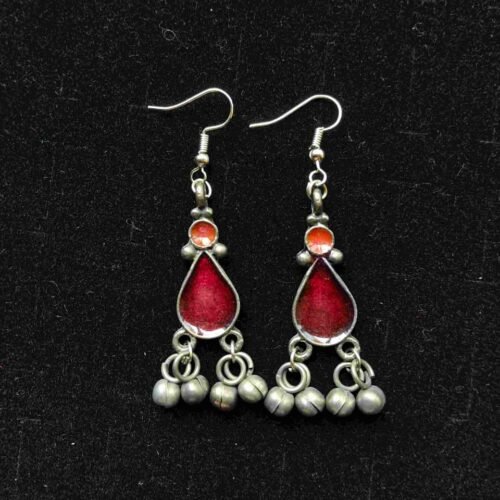 WhatsApp Image 2026-07-09 at 6.55.04 PM Ruby Teardrop Meena Earrings