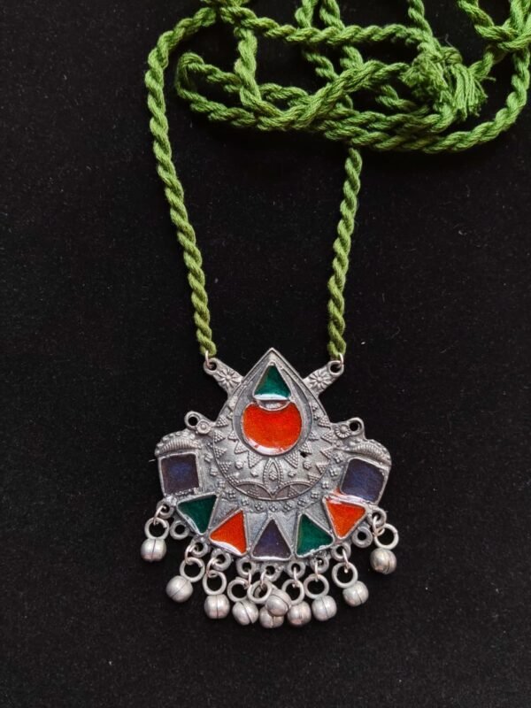 WhatsApp Image 2026-07-28 at 2.21.07 PM Earthy Meena Drop Statement Necklace
