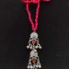 WhatsApp Image 2026-07-28 at 2.24.15 PM The Vintage Meena Double-Drop Pendant