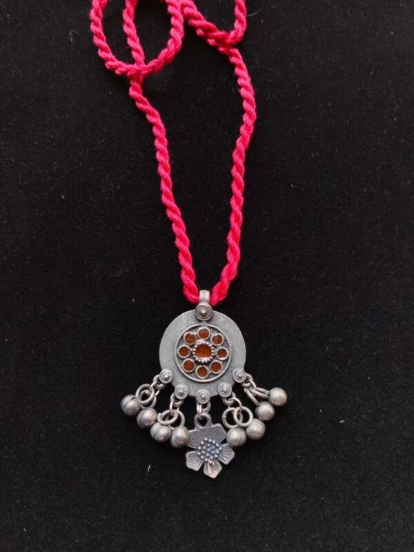 The Banjara Bloom Drop Pendant Neckpiece