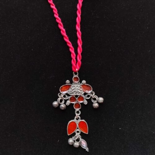 The Banjara Ruby-Hued Statement Necklace
