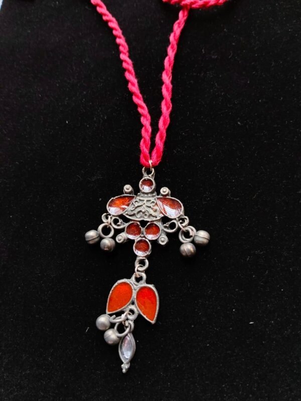 WhatsApp Image 2026-07-28 at 2.24.22 PM The Banjara Ruby-Hued Statement Necklace