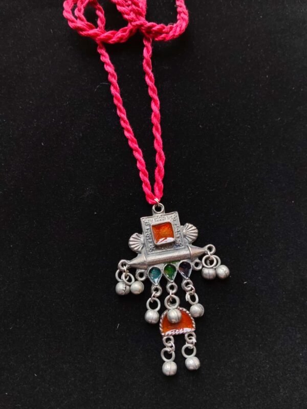 The Vintage Meena Drop Thread Choker Cum Neckpiece