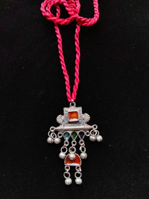 The Vintage Meena Drop Thread Choker Cum Neckpiece