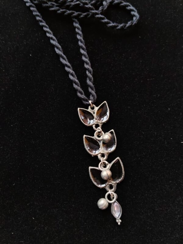 WhatsApp Image 2026-07-28 at 2.24.30 PM Tribal Motif Black Thread Neckpiece