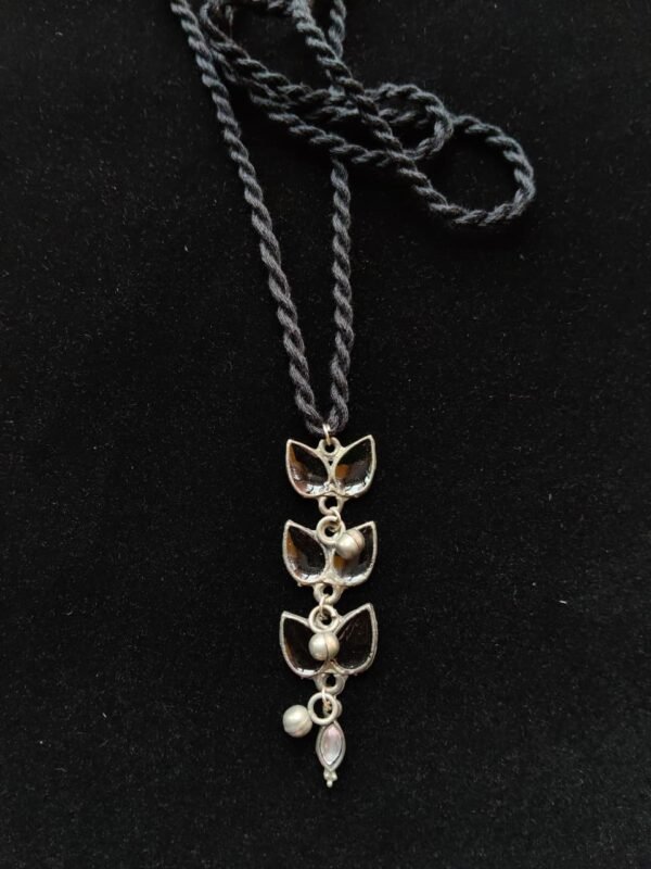 WhatsApp Image 2026-07-28 at 2.24.32 PM Tribal Motif Black Thread Neckpiece
