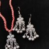 WhatsApp Image 2026-07-28 at 2.24.37 PM Brown Thread Oxidized Ghungroo Jewellery Set