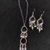 WhatsApp Image 2026-07-28 at 2.24.41 PM Black Teardrop Boho Pendant & Earring Set
