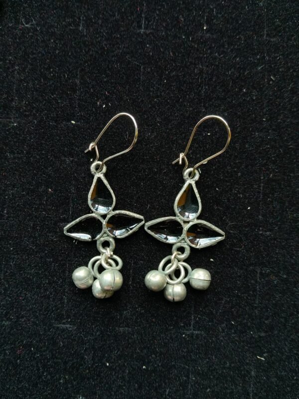 WhatsApp Image 2026-07-28 at 2.25.08 PM Boho Black Enamel Ghungroo Dangles