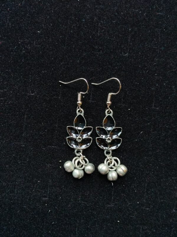 WhatsApp Image 2026-07-28 at 2.25.10 PM1 Boho Black Blossom Ghungroo Earrings