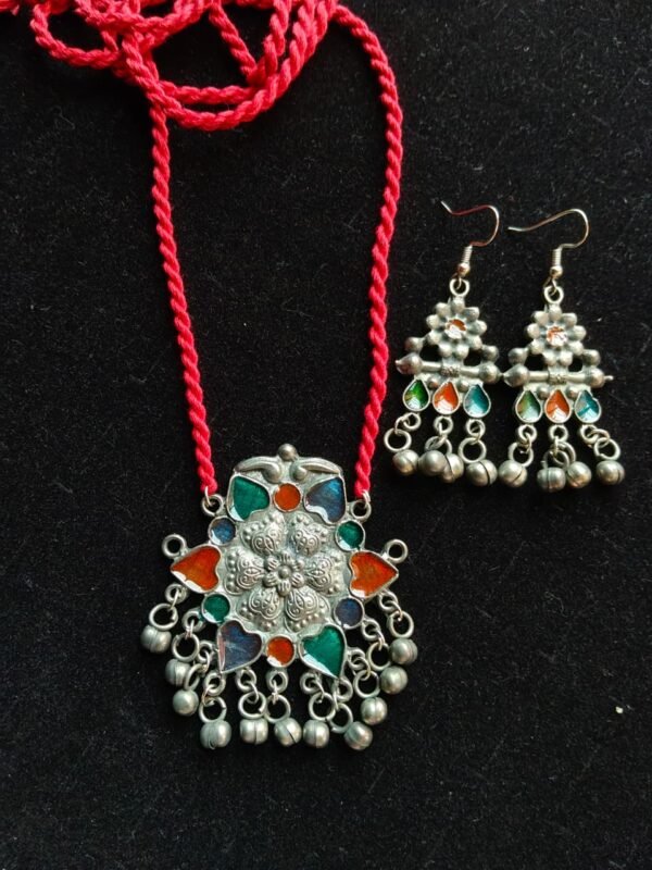 WhatsApp Image 2026-07-28 at 2.25.25 PM Ethnic Multicolored Enamel & Ghungroo Adjustable Set