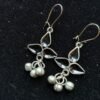 bbbbb Boho Black Enamel Ghungroo Dangles