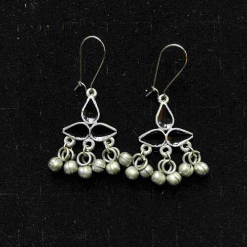 black2 Meera Ember Danglers Black