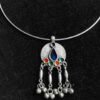 Vintage Tribal Hansuli Neckpiece Blue