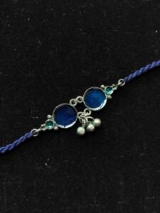 Sapphire Twin Circle Choker