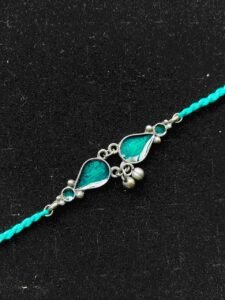 Turquoise Twin Drop Choker