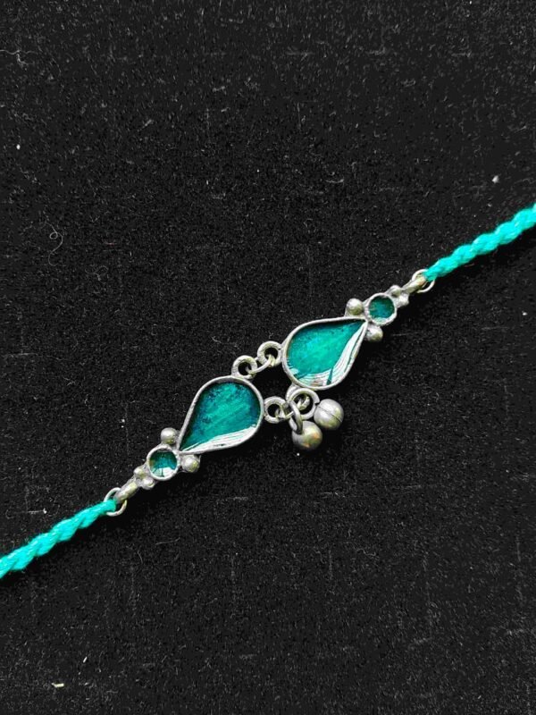 Turquoise Twin Drop Choker