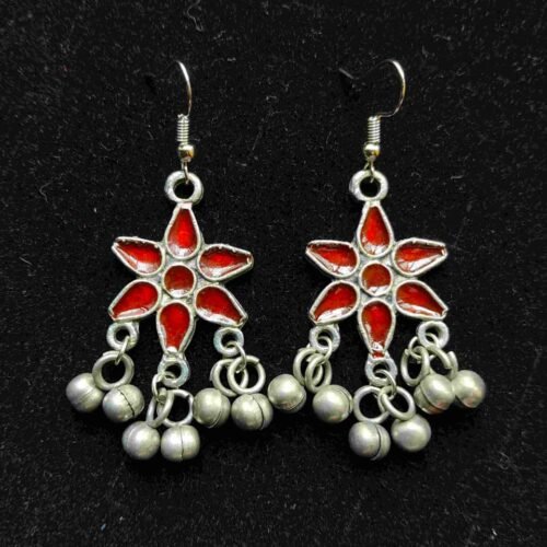 redear Sindoor Phool Earrings